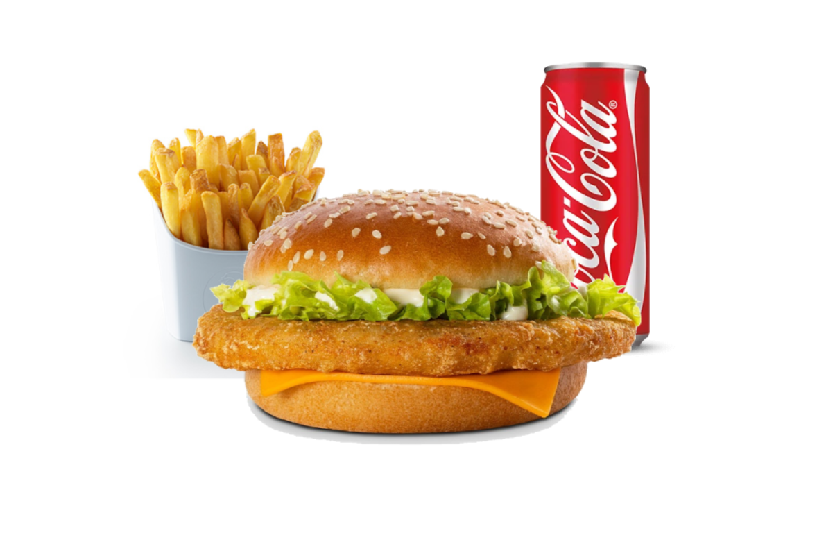 Burger Chicken + frites + boisson