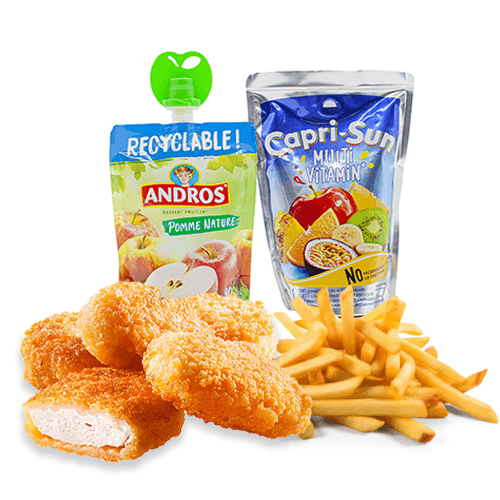 Menu enfant Nuggets + frites + Capri-Sun