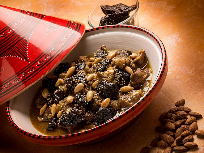 Tajine agneau pruneaux